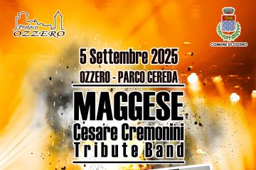 Venerd&#236; 5 settembre 2025 - Maggese Cesare Cremonini Tribute Band